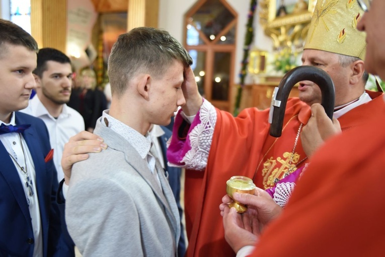 Bierzmowanie w Tyliczu