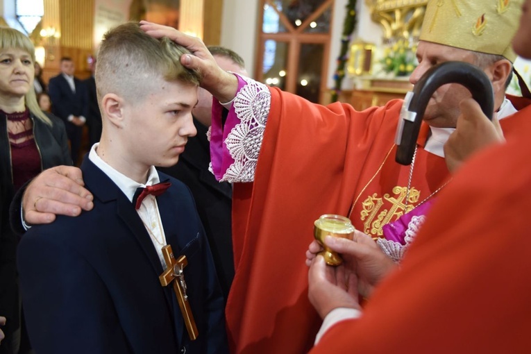 Bierzmowanie w Tyliczu