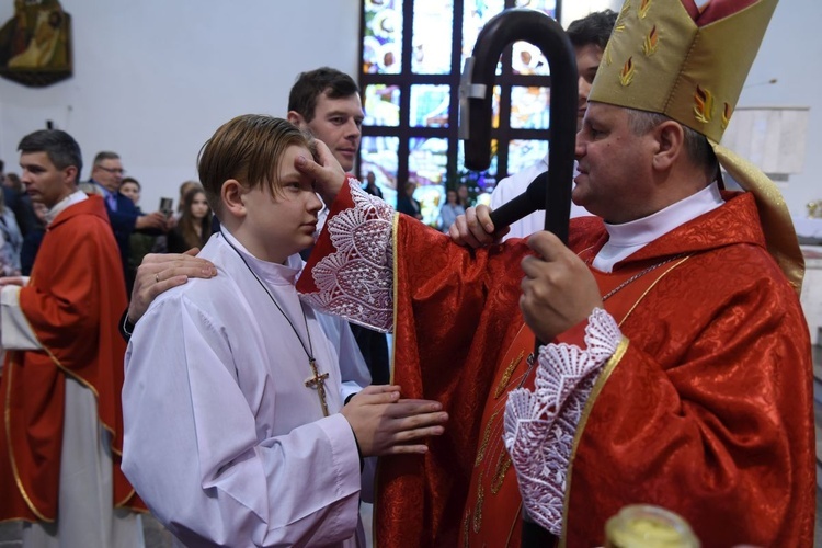 Bierzmowanie u św. Antoniego w Krynicy