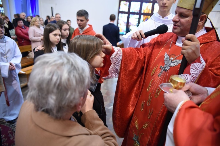 Bierzmowanie u św. Antoniego w Krynicy