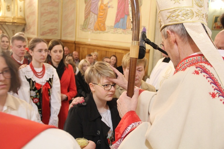 Bierzmowanie w Łącku