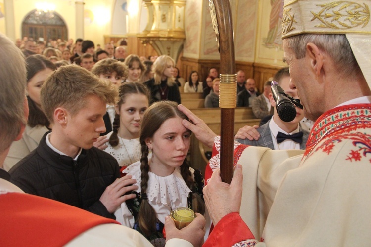 Bierzmowanie w Łącku