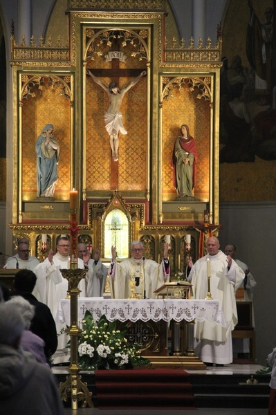 Msza św. za Wojciecha Korfantego w Siemianowicach Śl.