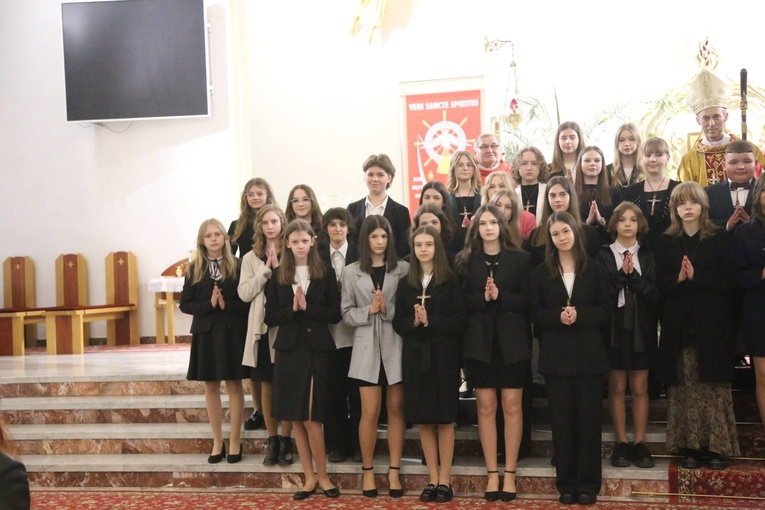 Bierzmowanie w Łukowicy