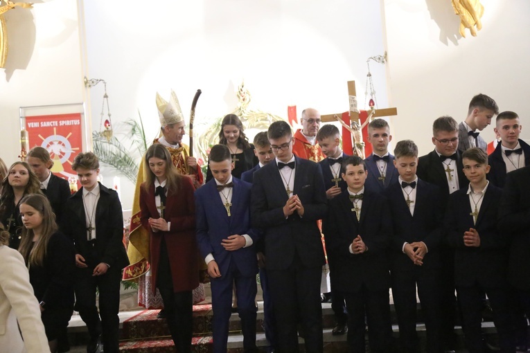 Bierzmowanie w Łukowicy