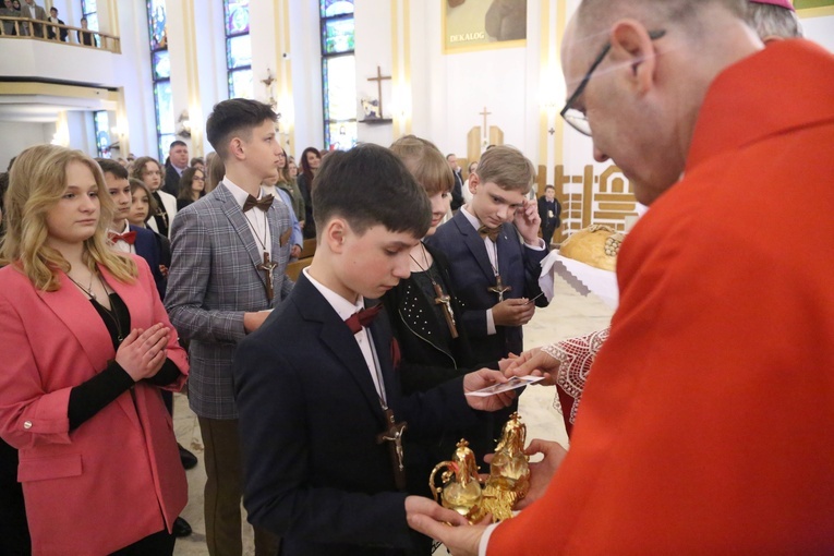 Bierzmowanie w Łukowicy