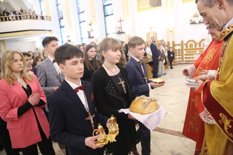 Bierzmowanie w Łukowicy