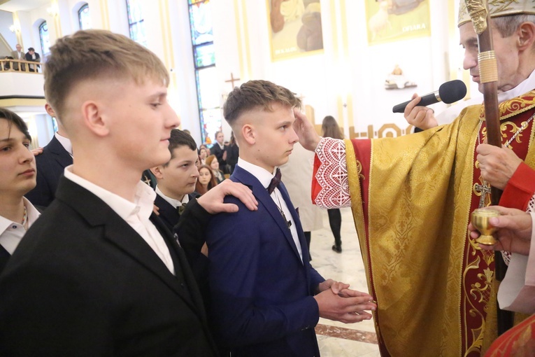 Bierzmowanie w Łukowicy