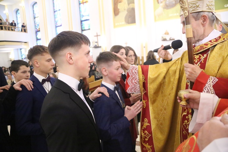 Bierzmowanie w Łukowicy