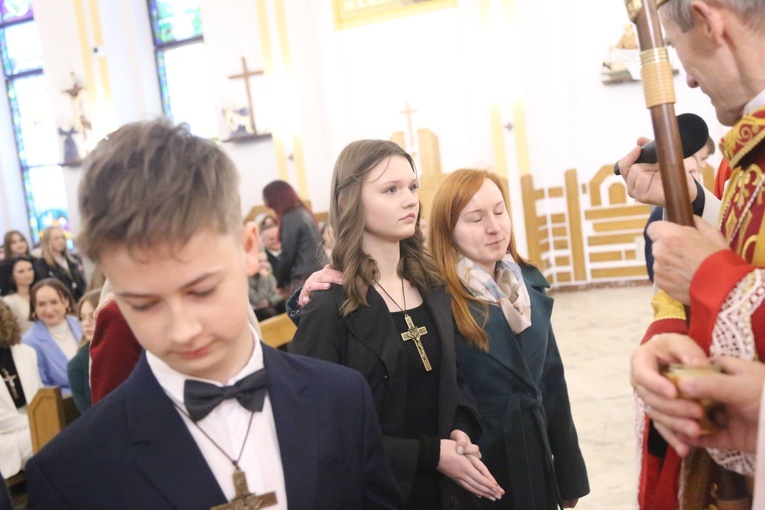 Bierzmowanie w Łukowicy