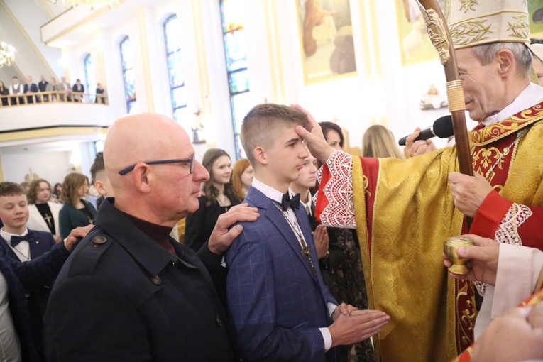 Bierzmowanie w Łukowicy