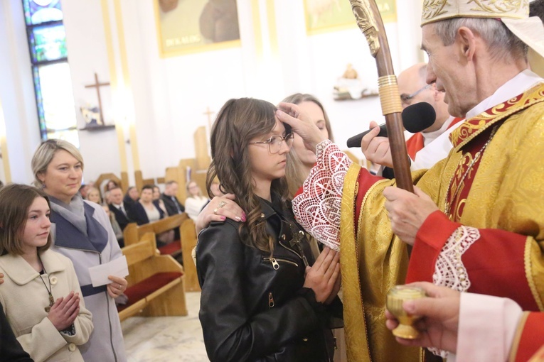 Bierzmowanie w Łukowicy