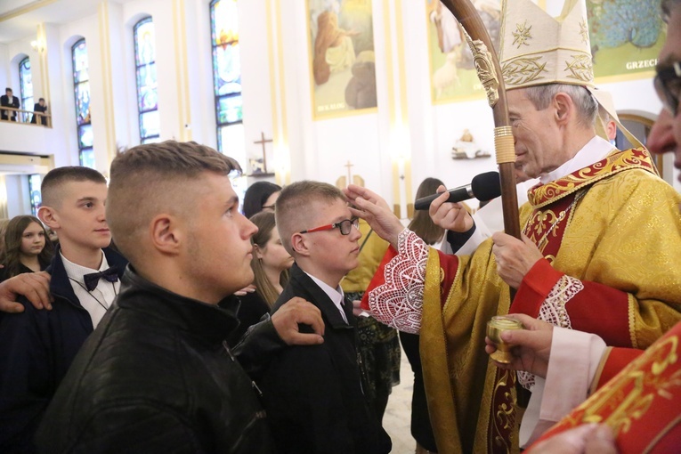 Bierzmowanie w Łukowicy