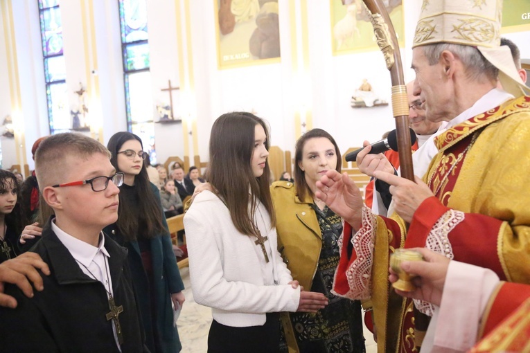 Bierzmowanie w Łukowicy