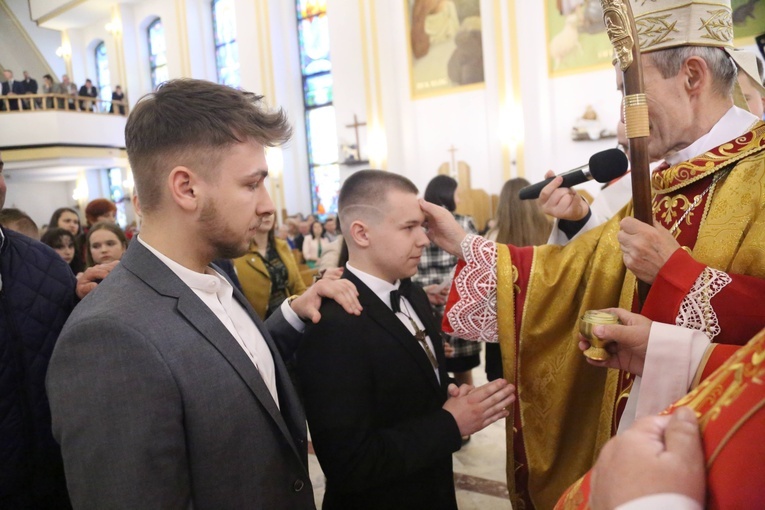 Bierzmowanie w Łukowicy