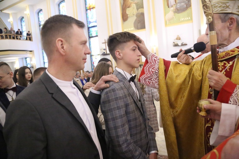 Bierzmowanie w Łukowicy