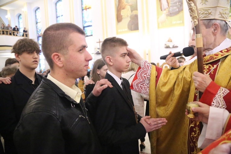 Bierzmowanie w Łukowicy