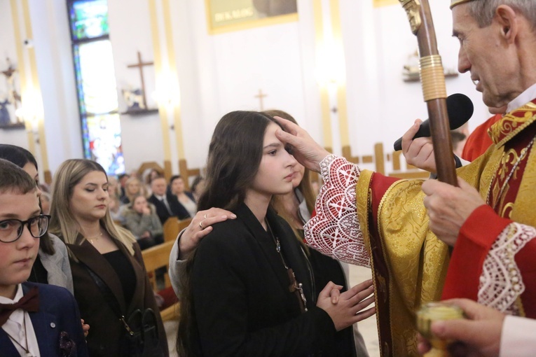 Bierzmowanie w Łukowicy