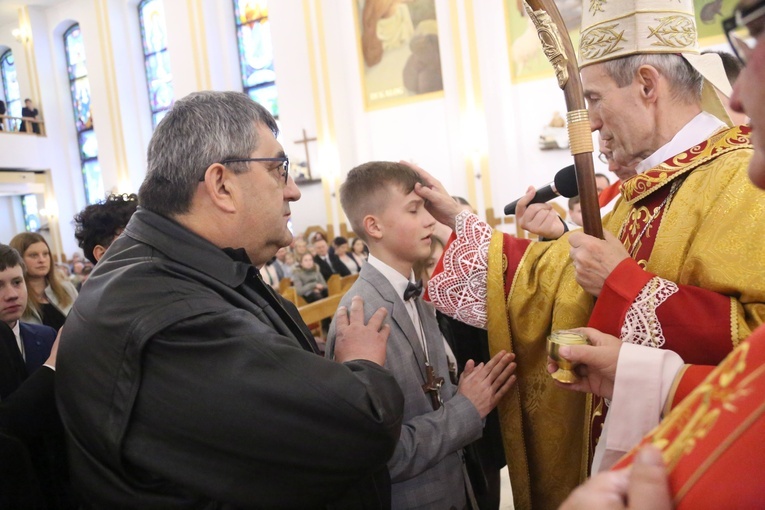 Bierzmowanie w Łukowicy