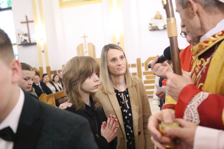 Bierzmowanie w Łukowicy