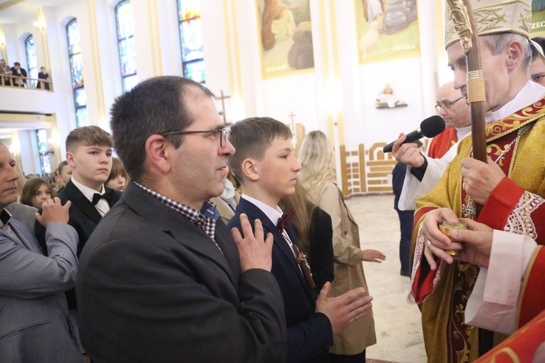 Bierzmowanie w Łukowicy