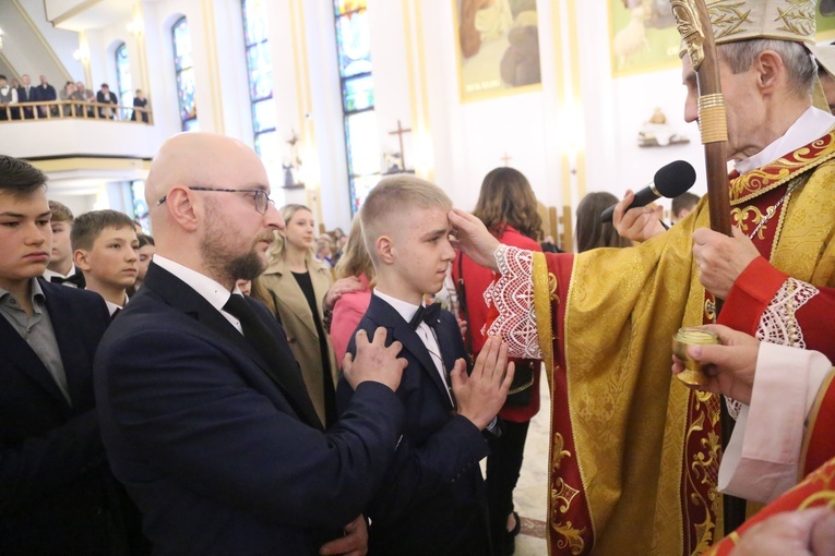 Bierzmowanie w Łukowicy