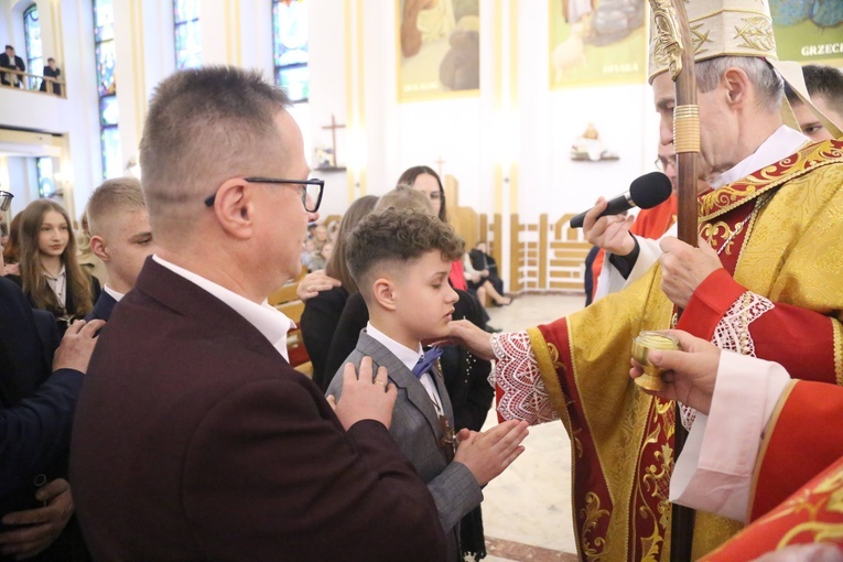 Bierzmowanie w Łukowicy