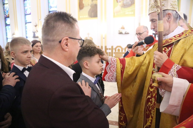 Bierzmowanie w Łukowicy