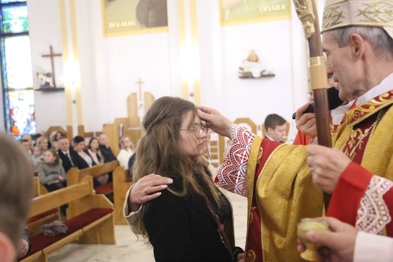 Bierzmowanie w Łukowicy