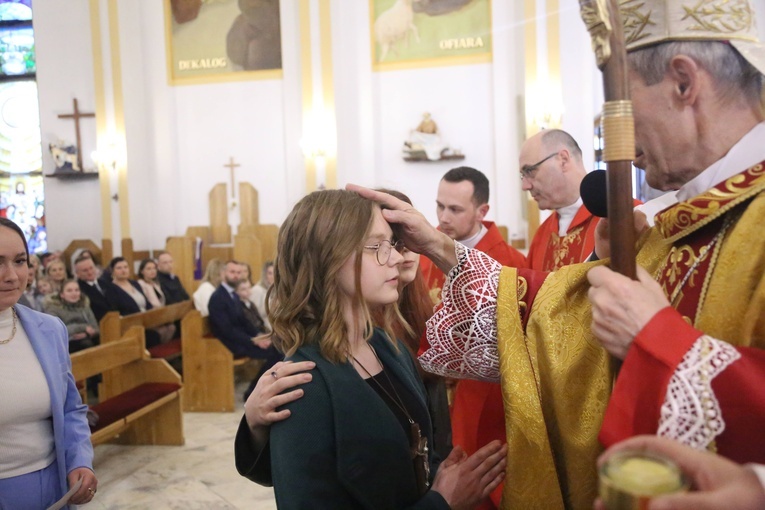 Bierzmowanie w Łukowicy