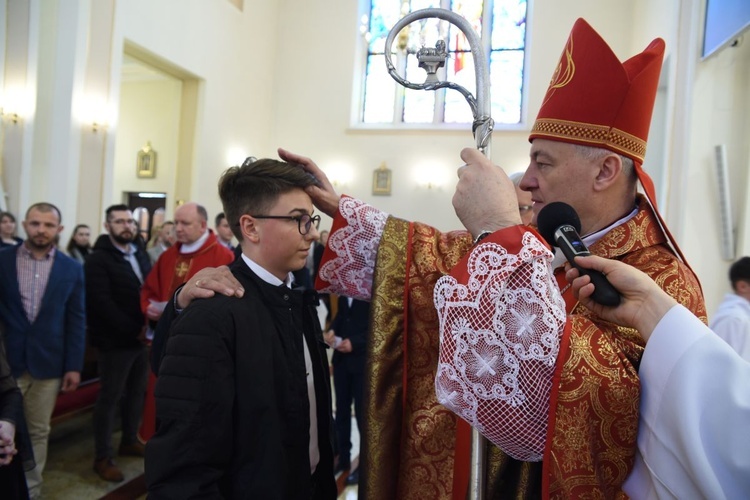 Bierzmowanie w Straszęcinie