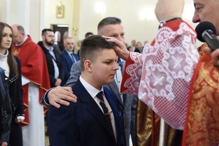 Bierzmowanie w Straszęcinie