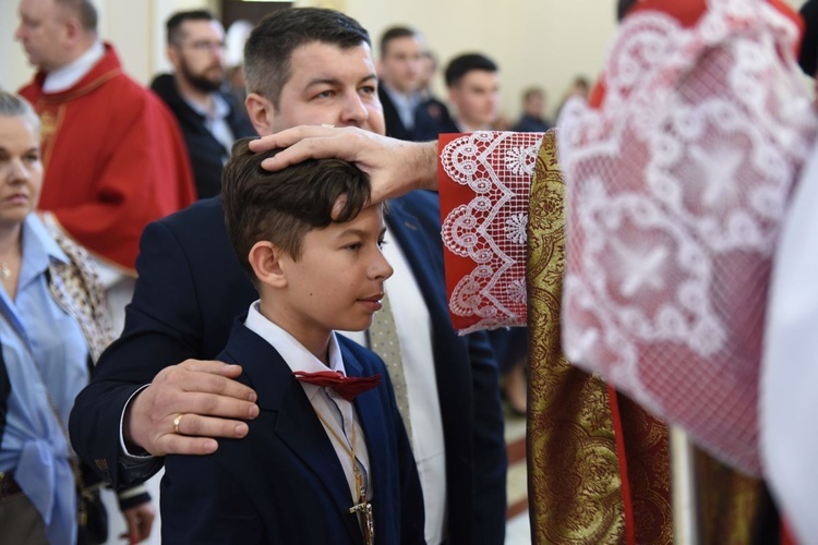 Bierzmowanie w Straszęcinie