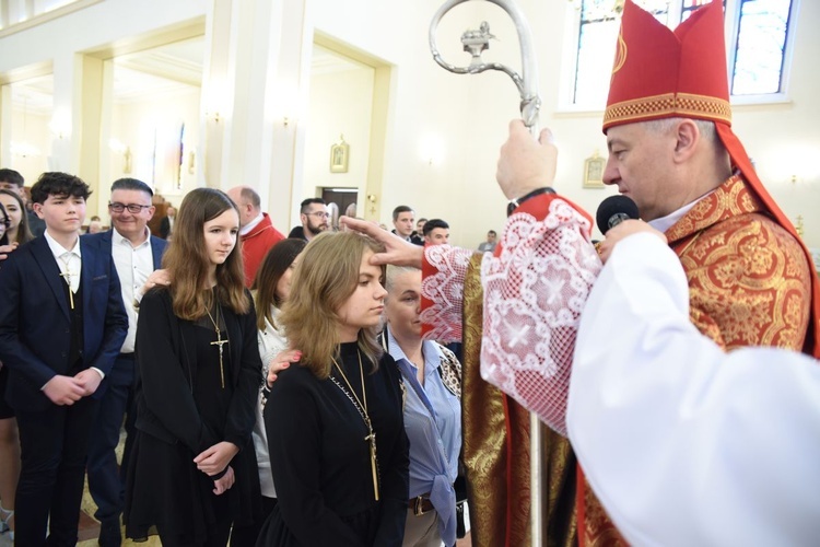 Bierzmowanie w Straszęcinie