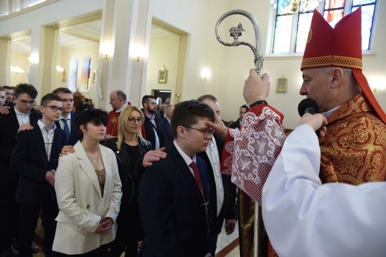 Bierzmowanie w Straszęcinie