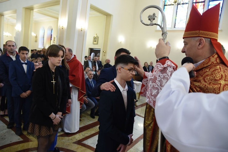 Bierzmowanie w Straszęcinie