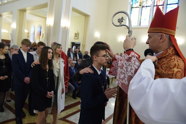 Bierzmowanie w Straszęcinie