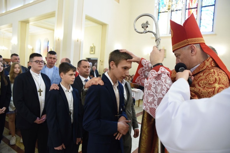 Bierzmowanie w Straszęcinie