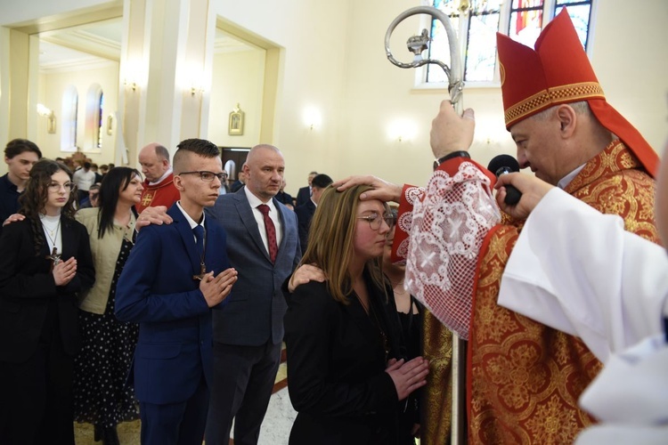 Bierzmowanie w Straszęcinie