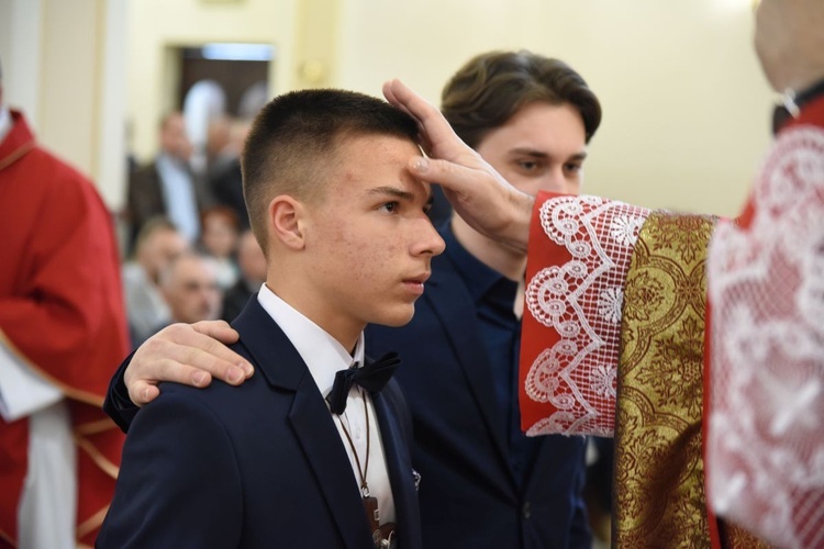 Bierzmowanie w Straszęcinie