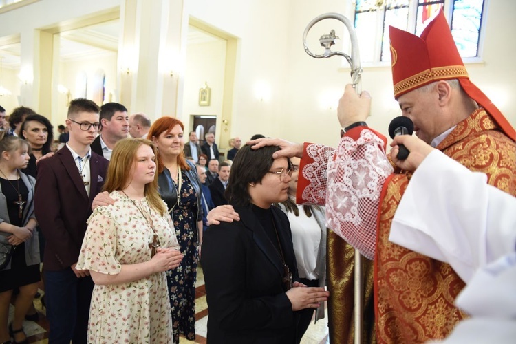 Bierzmowanie w Straszęcinie