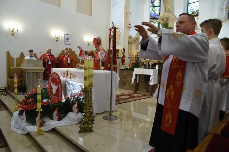 Bierzmowanie w Straszęcinie