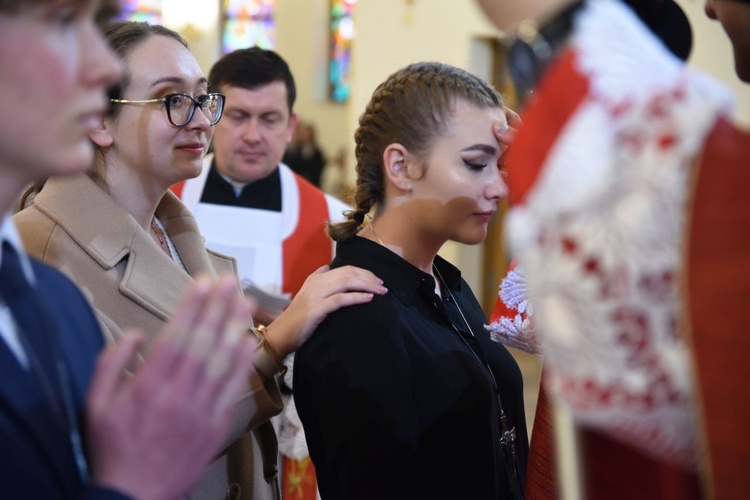 Bierzmowanie w par. Matki Bożej Anielskiej w Dębicy