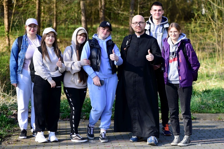 Pielgrzymka maturzystów do Gietrzwałdu