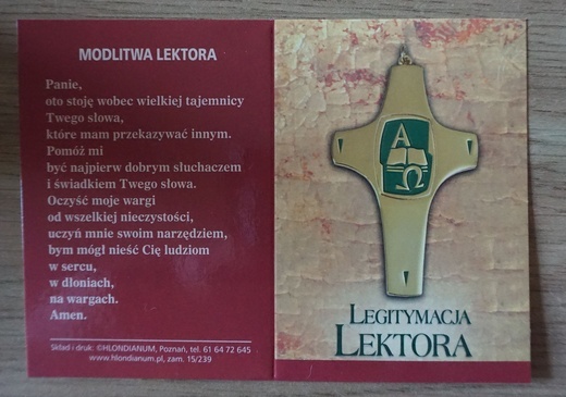 Ustanowienie nowych lektorów 