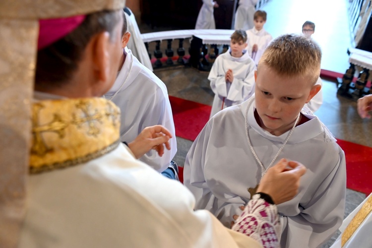 Promocja ceremoniarzy i lektorów w świdnickiej katedrze 