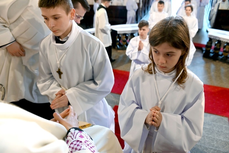 Promocja ceremoniarzy i lektorów w świdnickiej katedrze 