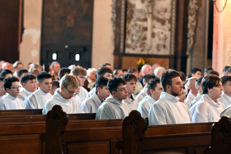 Promocja ceremoniarzy i lektorów w świdnickiej katedrze 