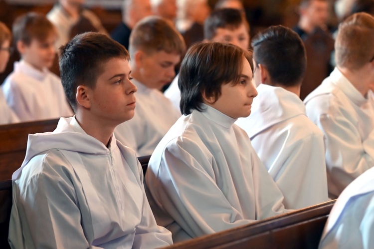 Promocja ceremoniarzy i lektorów w świdnickiej katedrze 