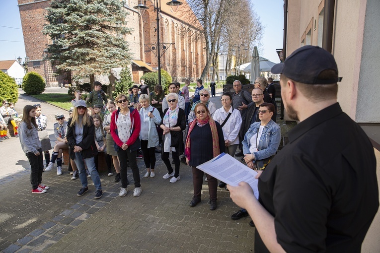 Spacer historyczny w Drawsku Pomorskim 